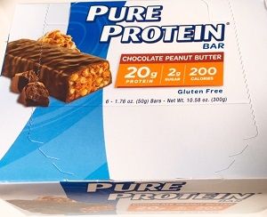 Pure Proteinチョコレートピーナッツバター・バー