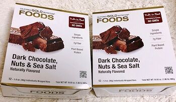 チョコレートナッツ&海塩バー