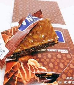 ルナ・エナジーバー、キャラメルナッツ・ブラウニー 甘い