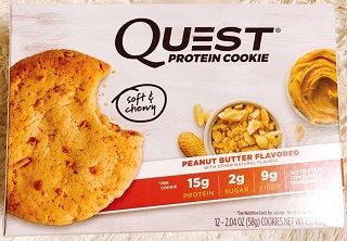 Quest Nutritionプロテインクッキーピーナッツバター