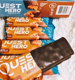 Quest Nutrition,ヒーロープロテインバーチョコレートキャラメル