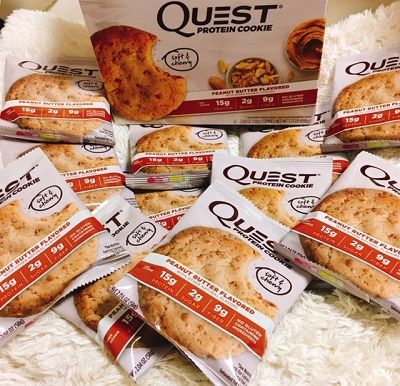 Quest Nutrition, プロテインクッキーピーナッツバター