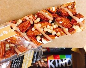 KIND BarsNuts & Spices, Caramel Almond & Sea Salt