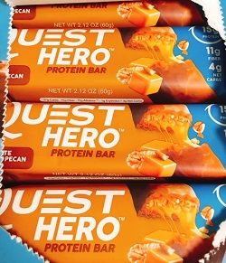 Quest Nutritionプロテインバーチョコレートキャラメルピーカン