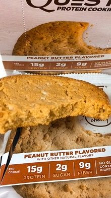 Quest Nutrition, プロテインクッキー、ピーナッツバター