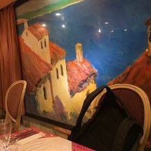 クロアチアレストラン Dobro店内