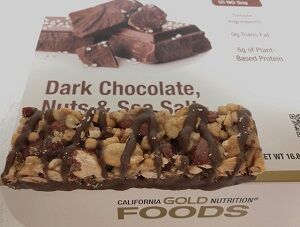 ダークチョコレートナッツ海塩バー