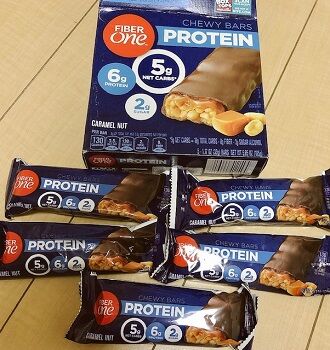 Fiber One, Protein Bar, Caramel Nut Chewy Bars, 5 Bars