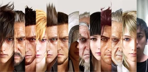 【画像】FF15のキャラ一覧画像に俺が出た結果ｗｗｗｗ