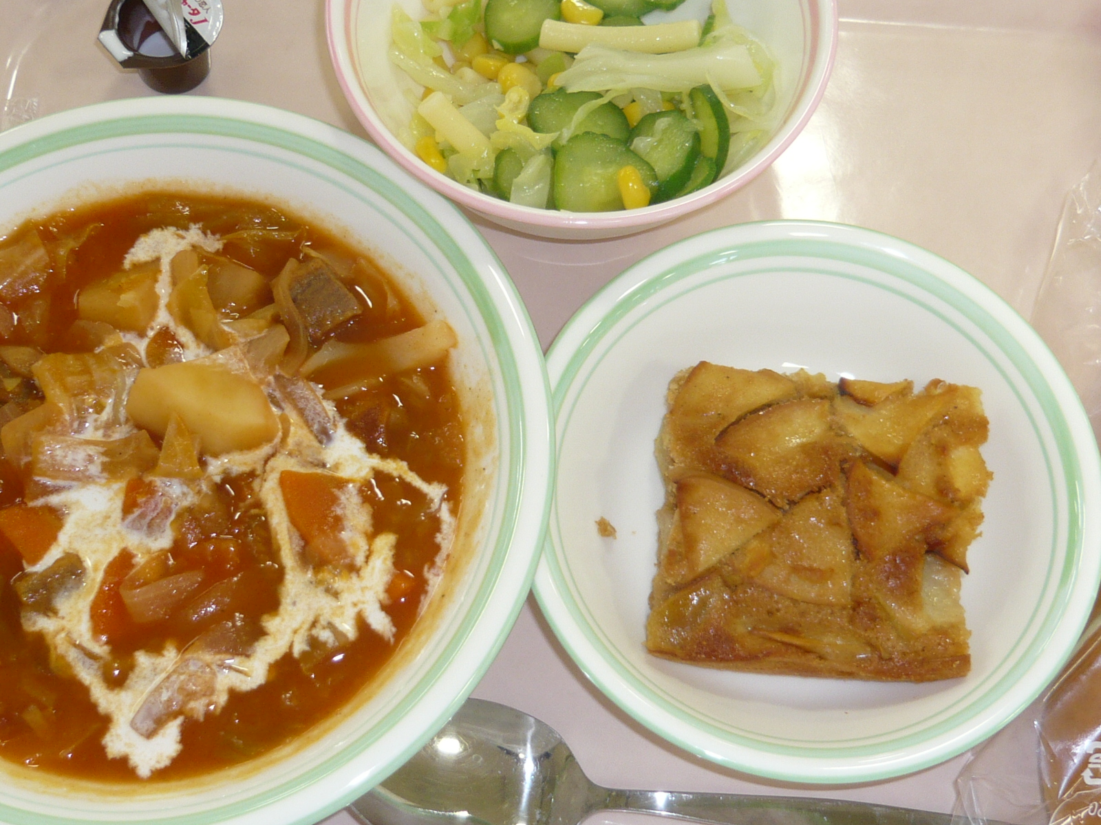 ロシア料理 チャルの給食日記