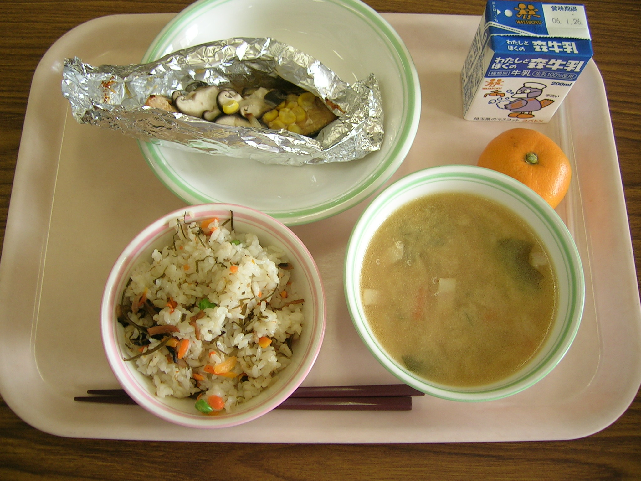 郷土料理 北海道 チャルの給食日記