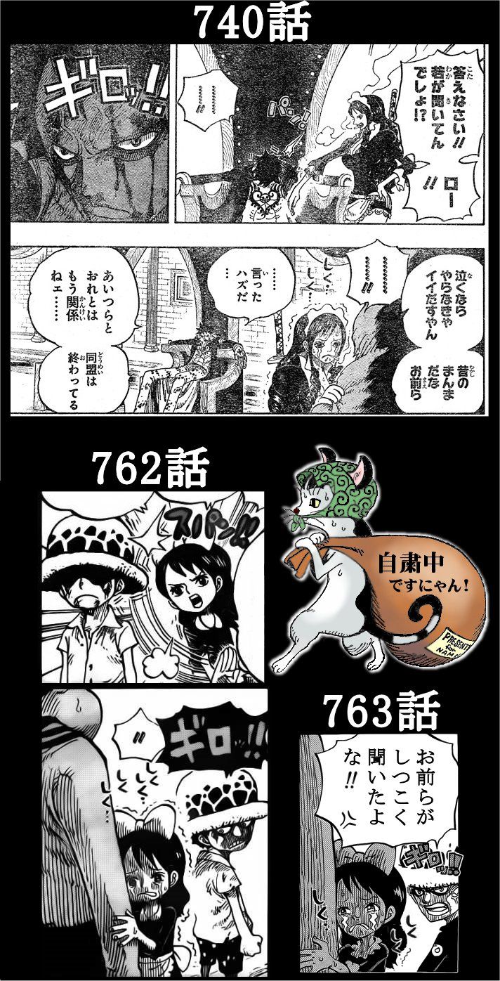 ローとベビー5 変わらぬ関係 苦笑 One Piece Gom2 Blog