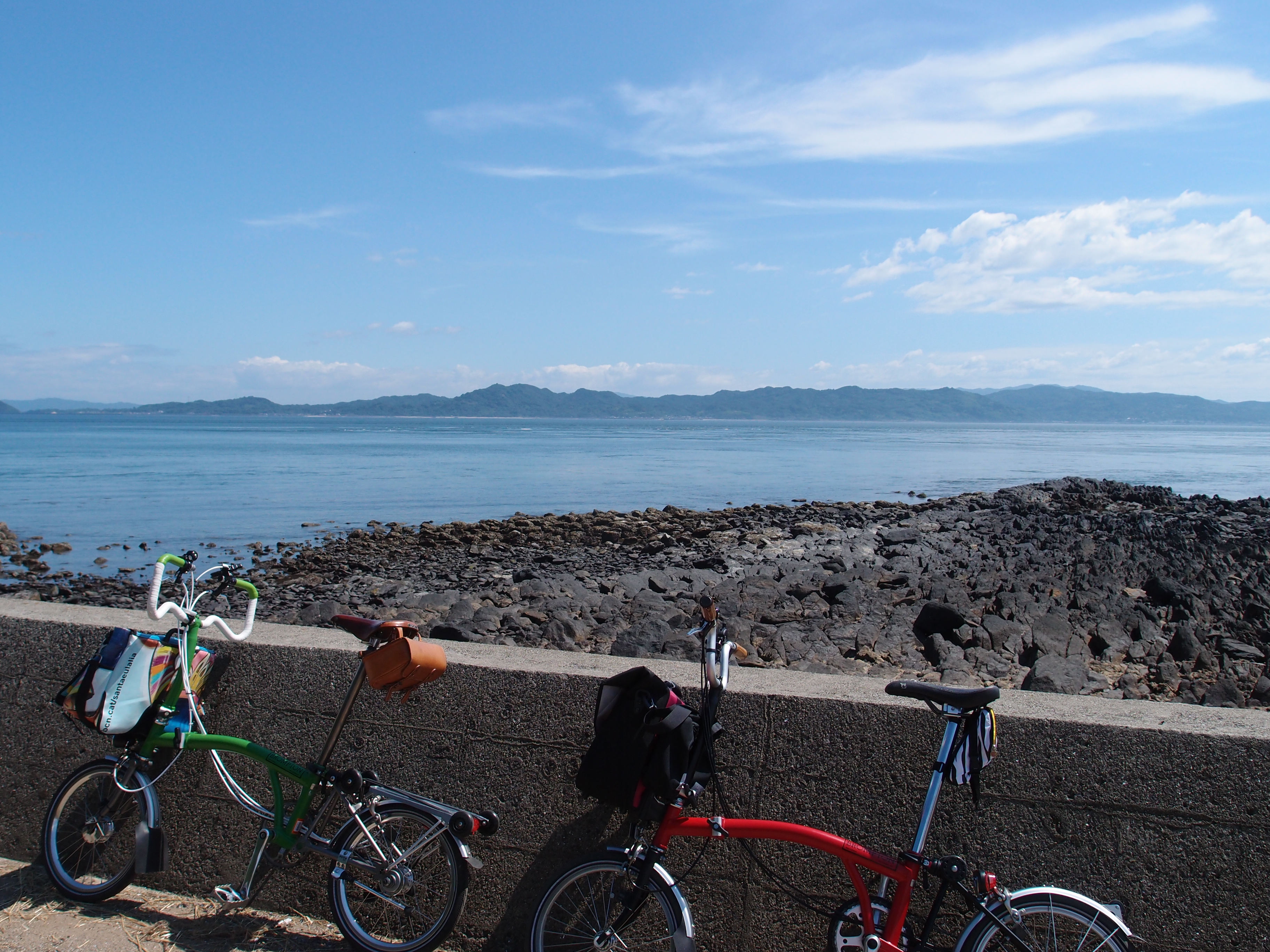 南島原旅行2日目 海のそばで : 自転車日和に風になる