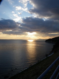夕日 夕日