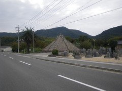 小豆島の墓地