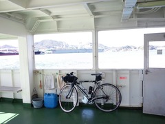 向島へ