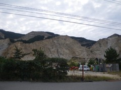 灘山の採石場