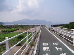 海沿いサイクリングロード