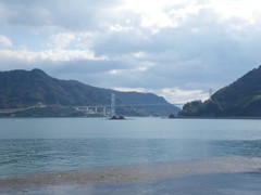 豊島大橋が見えてきた 豊島大橋が見えてきた