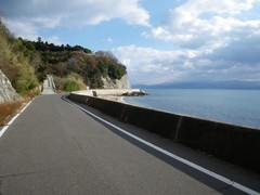 大崎下島の南側 大崎下島の南側