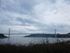 向島から因島大橋