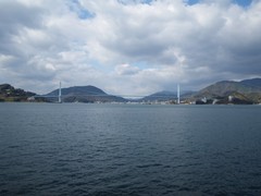 上蒲刈島から安芸灘大橋 上蒲刈島から安芸灘大橋