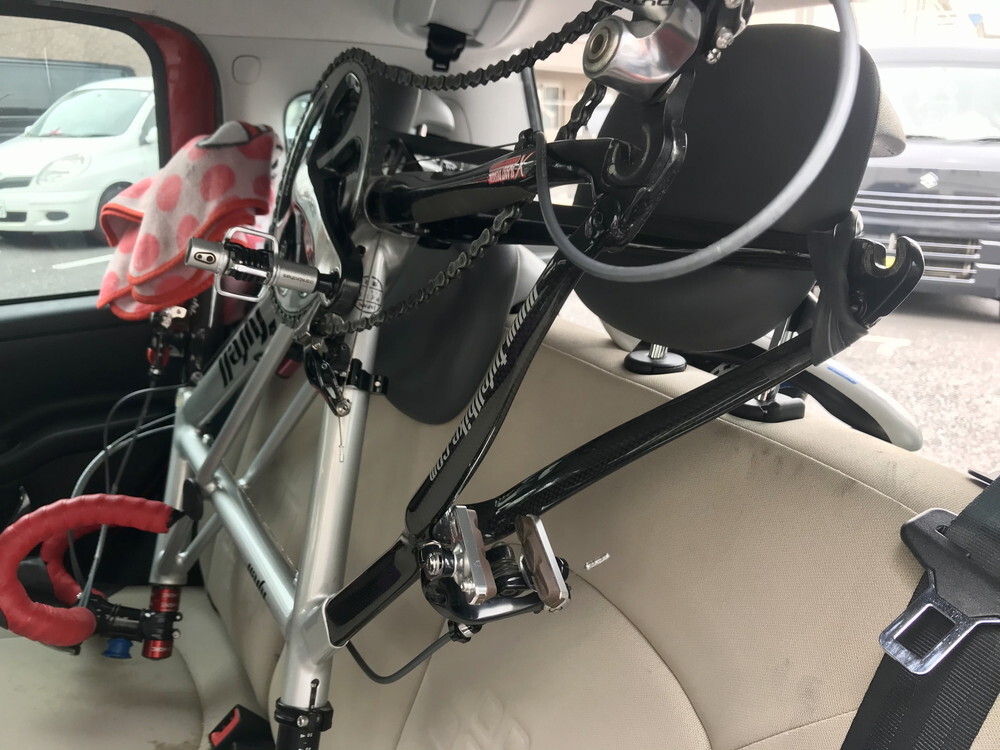 マグネットステッカー 磁石 選べるカラー  RIDER IN CAR   マグネット 車 乗っています  自転車 ライダー オリジナル  売れ筋商品 マウンテンバイク MTB