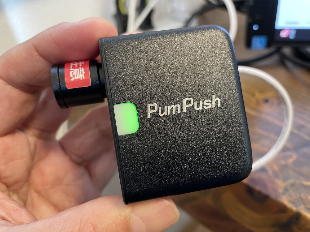 電動空気入れ「PumPush（パンプッシュ）」のレビュー : サイクル