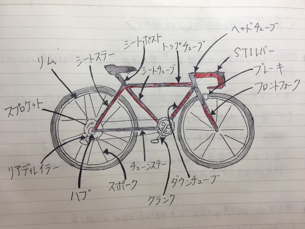 自転車 専門 用語