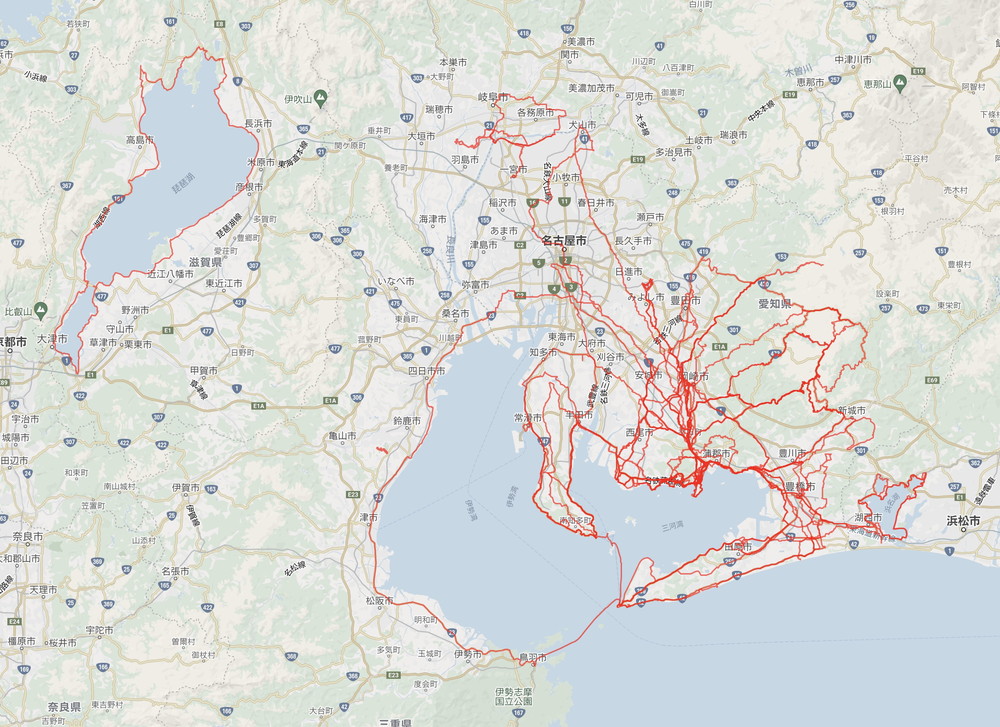 2021走行地図