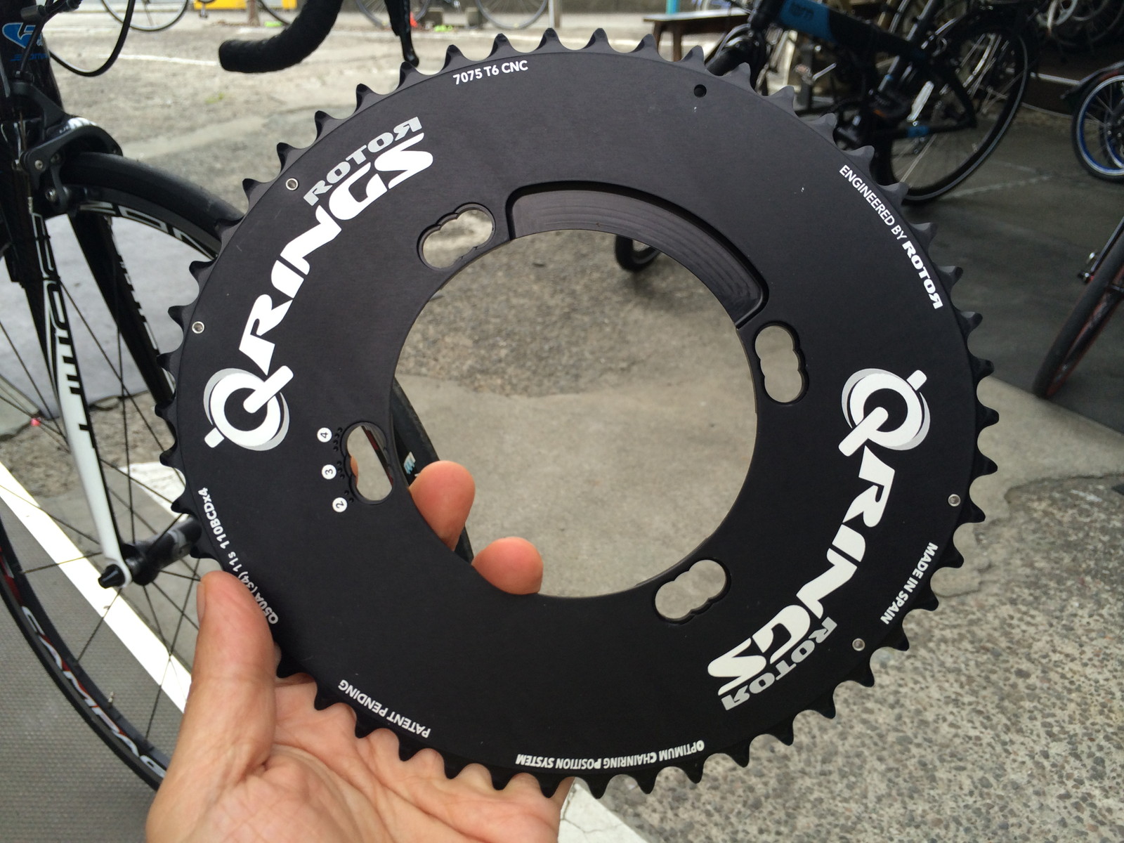 チェーンリングとカセットスプロケットの組み合わせって