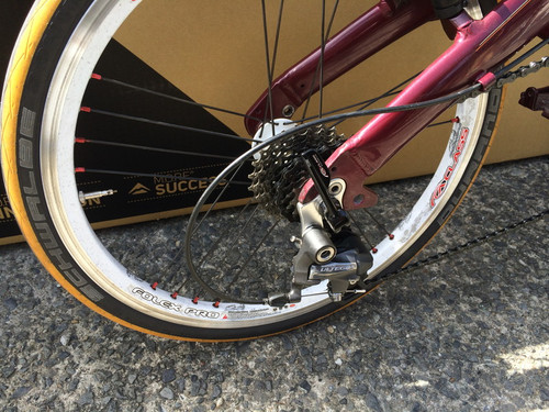Aクラスのミニベロホイール「フォレックスプロ(Folex Pro)」の100