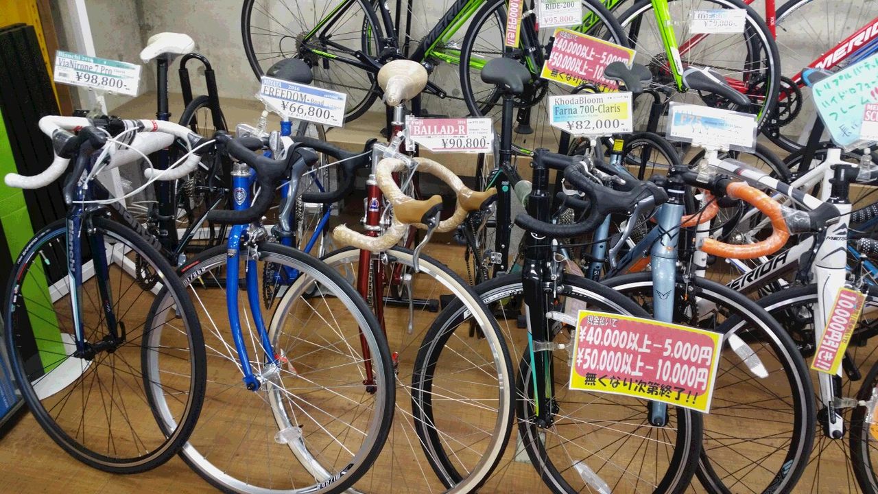 自転車 ヒーロー 阿倍野