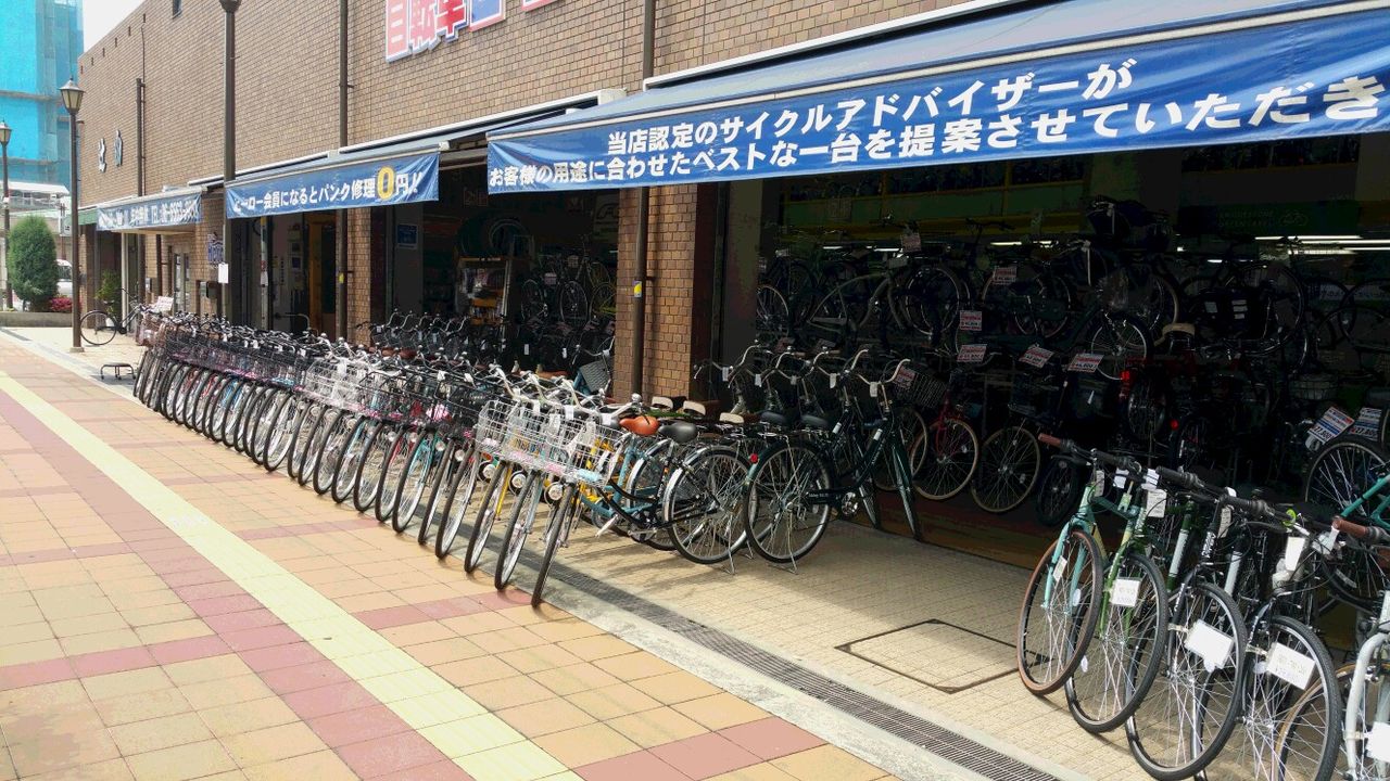 自転車 ヒーロー 阿倍野