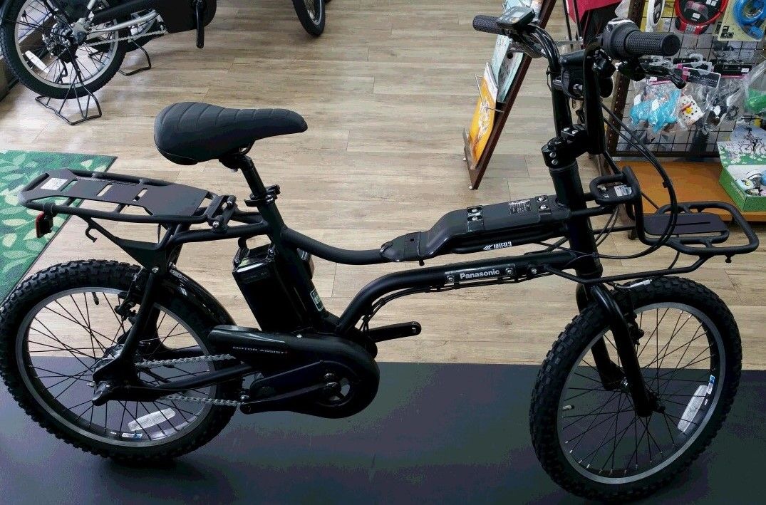 ビッグ・サマーセール 2016 Panasonic EZ 電動アシスト自転車 ブラック