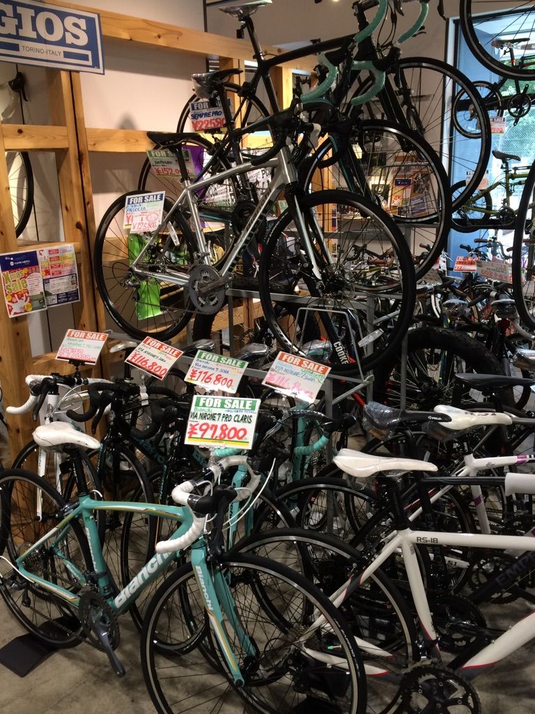 ビアンキ沢山入ってきてます Cyclehero なんば店 ビアンキ沢山入ってきてます Cyclehero なんば店