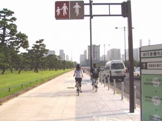 自転車走行空間の整備?