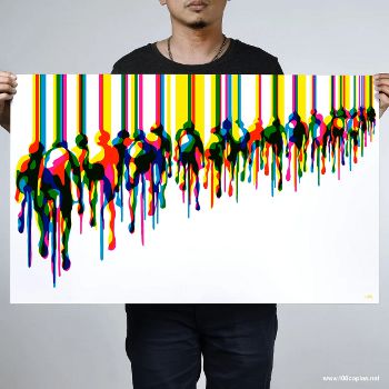 100copies Bicycle Art
