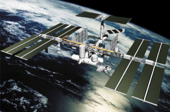 国際宇宙ステーション想像図:JAXA