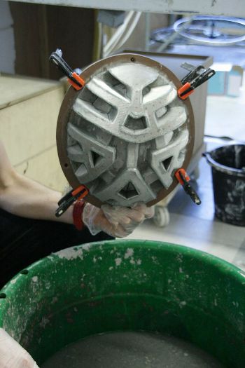 The Paper pulp moulded helmet