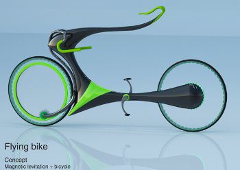 Flying bike