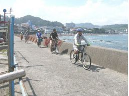 自転車で観光振興