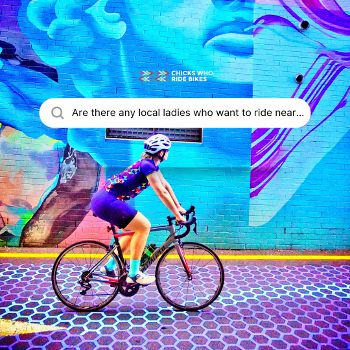 #CHICKSWHORIDEBIKES