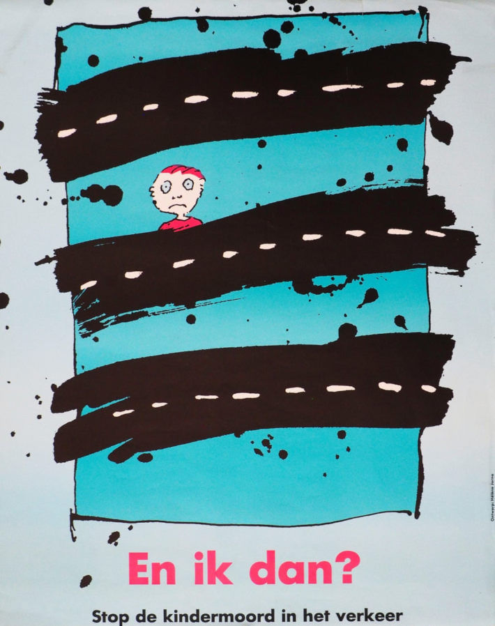 50 years of Dutch anti-car posters