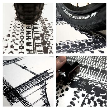 100copies Bicycle Art