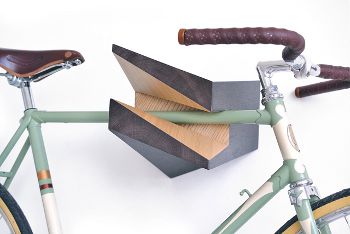 Wooden Bike Hanger
