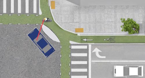 Dutch Intersection Design with Cycle Tracks, NL-2011-TranspoWiki