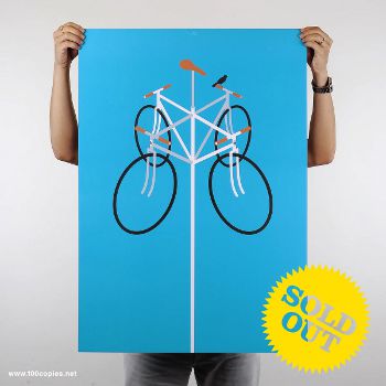 100copies Bicycle Art