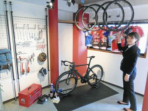自転車マンション