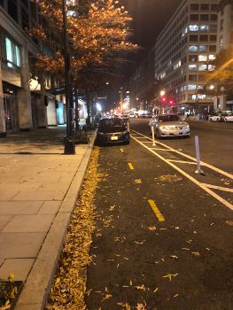 Cars In Bike Lanes DC